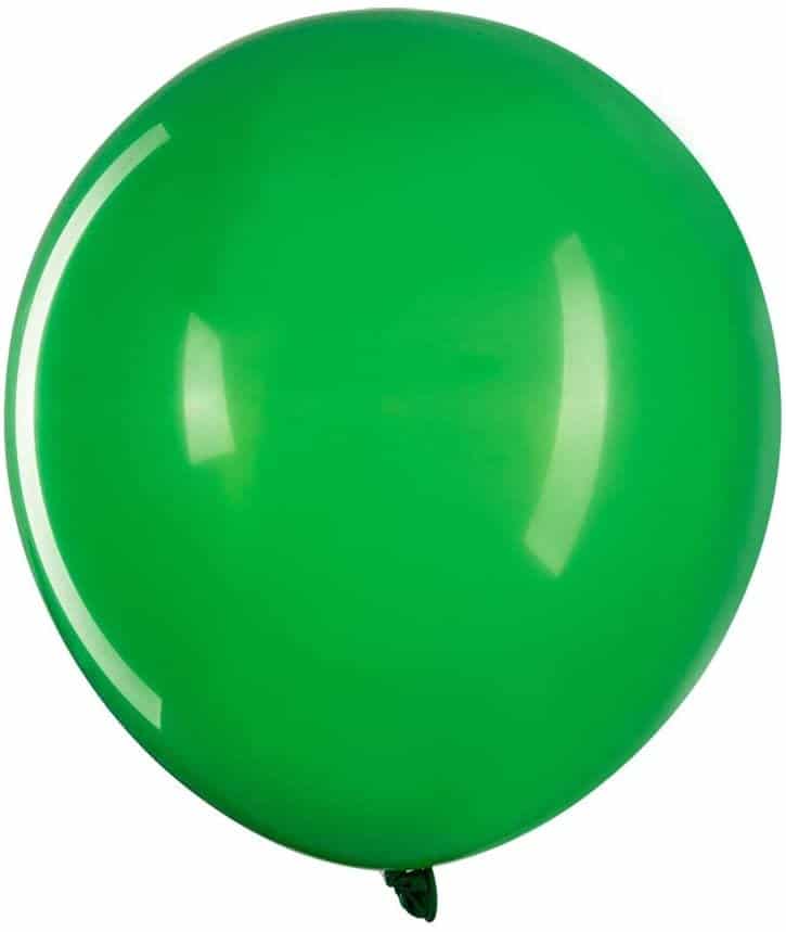Зелен балон за партита за рожден ден или събития, перфектен за украса и веселие. Висококачествени балони за празненства от Party Deluxe.