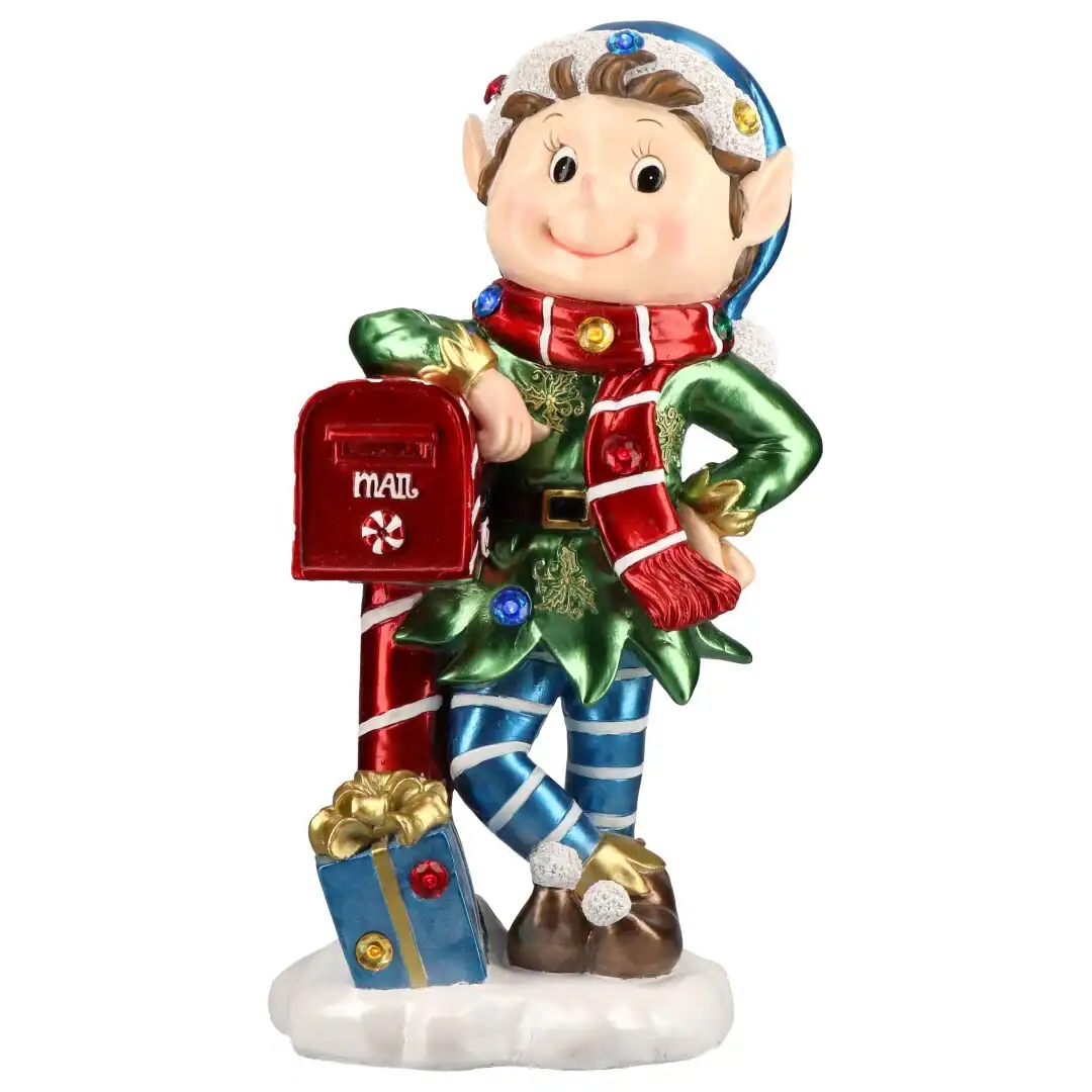 Пролетен елф декор за парти и празненства за Коледа.